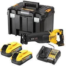 Scie circulaire DeWalt 18v XR FlexVolt Advantage + Powerstack 2x5AH DCS386H2T