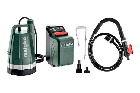 Metabo TPF 18 LTX 2200 BATTERIE SUBMERSIBLE ET POMPE À BARIL DE PLUIE 601729850