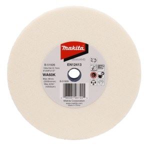 MAKITA disque abrasif WA60K 150x16x12,7 mm blanc B-51926