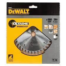 Lame de scie DeWALT 160 x 20 mm, 36 dents DT4057