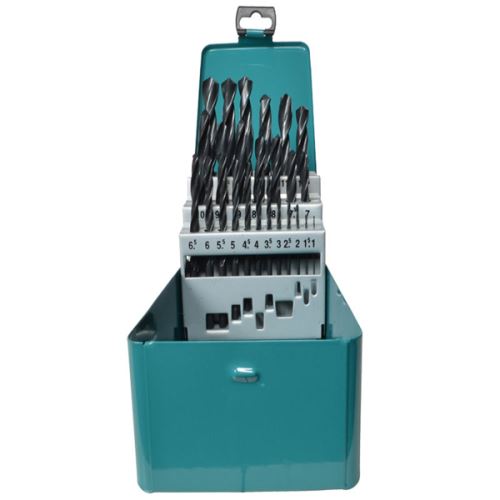 MAKITA jeu de forets à métaux HSS-R 1-13 mm (0,5 mm chacun), 25 pièces D-54097