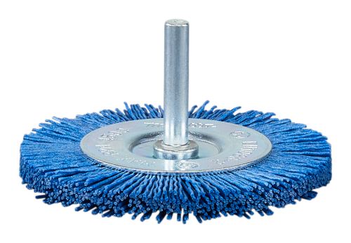 Brosse disque en nylon MAKITA, souple, tige cylindrique, 75 mm D-45646