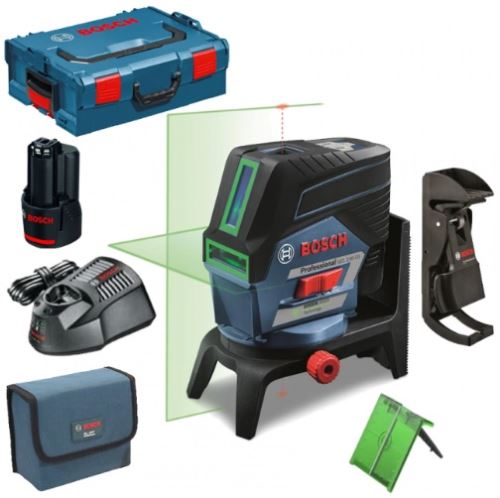 Laser croisé BOSCH GCL 2-50 CG + RM 2 + L-Boxx 136 0601066H00