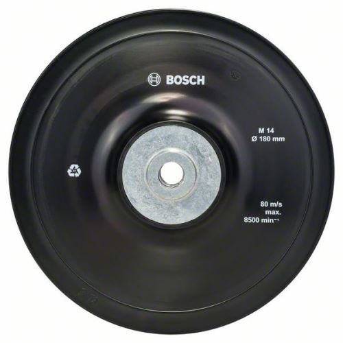 BOSCH Plaque d'appui Standard M14 180 mm 180 mm, 8500 tr/min 2608601209