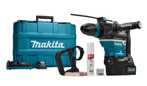 Makita Marteau sans fil SDS-Max avec AWS Li-ion XGT 40 V/4,0 Ah, étui HR005GM202