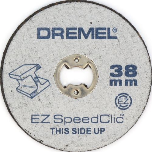 Disques à tronçonner en métal DREMEL EZ SpeedClic, ensemble de 5 pièces 2615S456JC