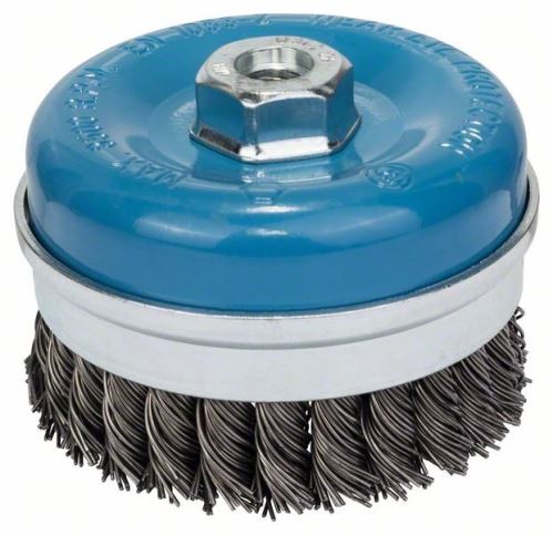 BOSCH Brosse coupe, tressée, 100, acier 100 mm, 0,8 mm, M14 1608614002