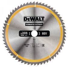 Lame de scie DeWALT 305 x 30 mm, 60 dents, ATB -5° DT1960