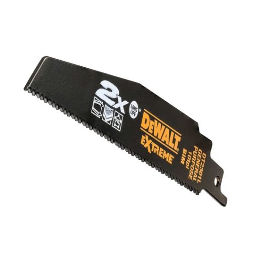 Lame de scie DeWALT 203 mm pour coupes rapides de métaux, raccords, tuyaux, profilés (5 pièces) DT2408L